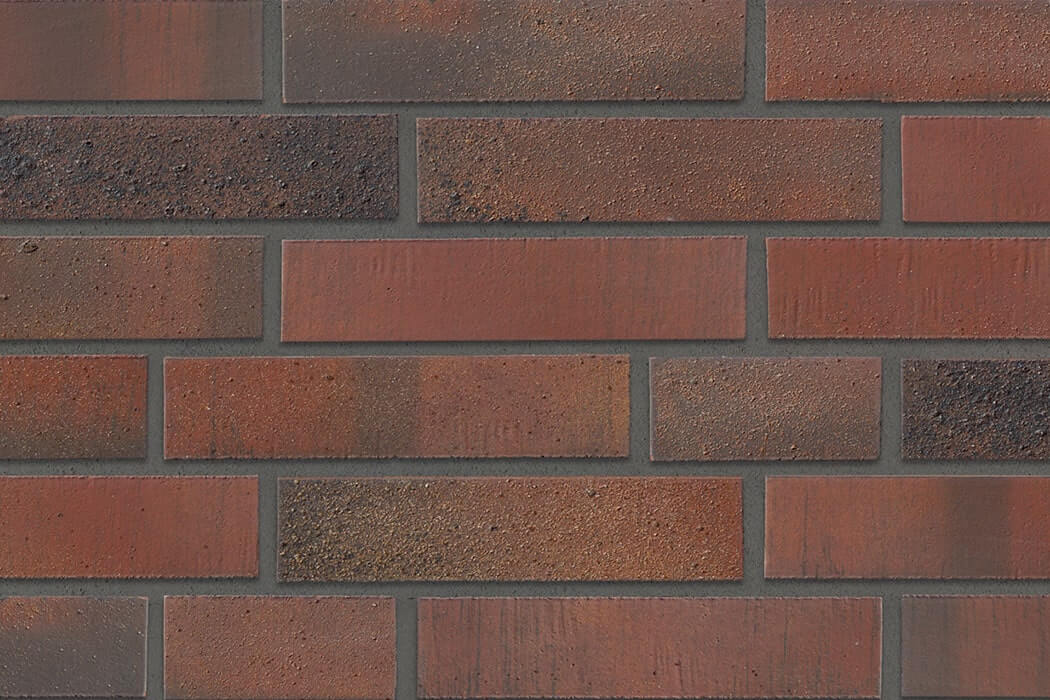 Klinkerio plytelės Ströher Wasserbrand DF Oxid Red 4427