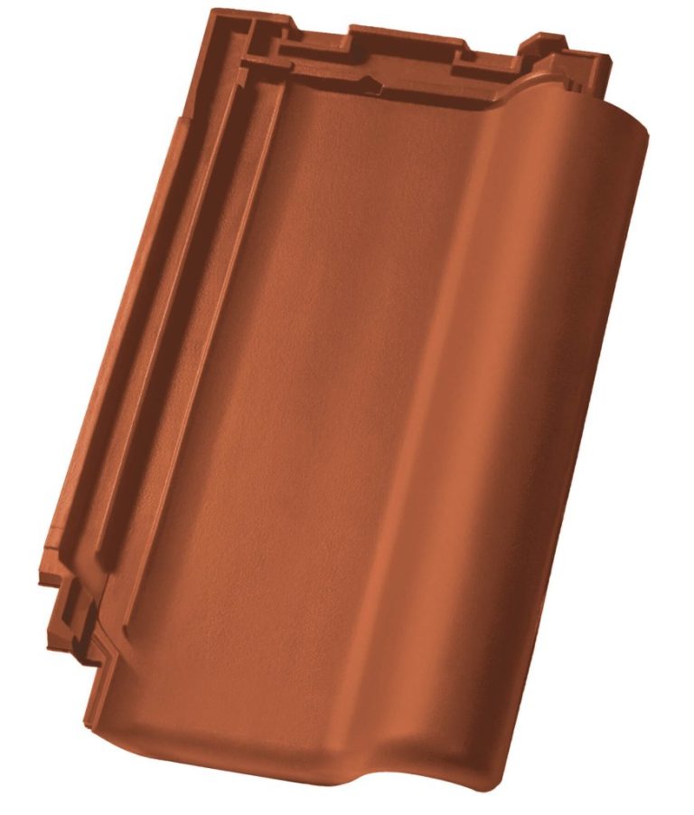 Stogo čerpės Nelskamp NIBRA® FLAT-ROOF TILE F 10 Ü – red, engobed